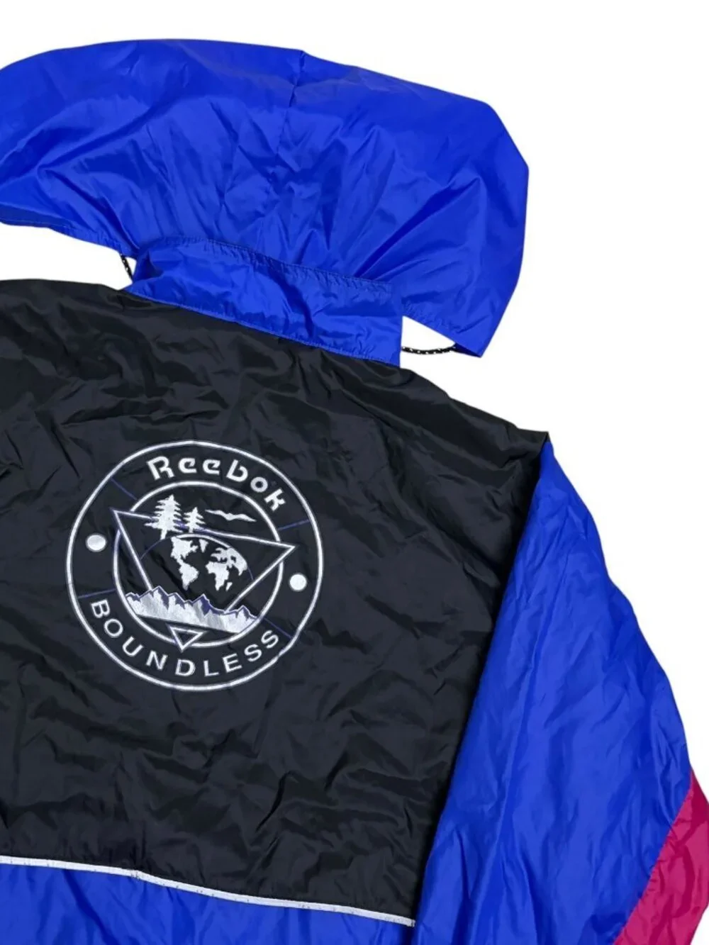 Vintage 90s REEBOK BOUNDLESS Light Windbreaker Retro Jacket Mens Medium